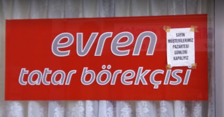 Evren Tatar Börekçisi Konak